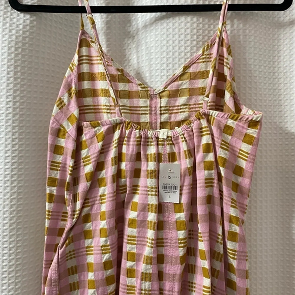 NWT Lou & Grey Windowpane Romper - Picture 4 of 5